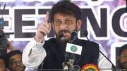 AIMIM नेता वारिस पठान के बिगड़े बोल, कहा- 15 करोड़ हैं मगर 100 करोड़ पर भारी