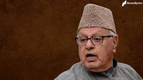 खुद को भारतीय नहीं मानते कश्मीरी, चाहते हैं चीन उन पर शासन करे- फारूक अब्दुल्ला खुद को भारतीय नहीं मानते कश्मीरी, चाहते हैं चीन उन पर शासन करे- फारूक अब्दुल्ला