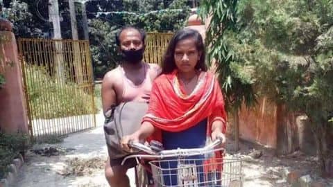 पिता को साइकिल पर बैठाकर गुरुग्राम से दरभंगा पहुंची ज्योति पासवान के जीवन पर बनेगी फिल्म पिता को साइकिल पर बैठाकर गुरुग्राम से दरभंगा पहुंची ज्योति पासवान के जीवन पर बनेगी फिल्म