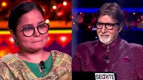 'KBC 12' को मिली इस सीजन की अपनी पहली करोड़पति; क्या जीतेंगी सात करोड़? 'KBC 12' को मिली इस सीजन की अपनी पहली करोड़पति; क्या जीतेंगी सात करोड़?