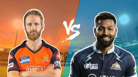 GT बनाम SRH: टॉस जीतकर गुजरात की पहले गेंदबाजी, वाशिंगटन सुंदर की हुई वापसी GT बनाम SRH: टॉस जीतकर गुजरात की पहले गेंदबाजी, वाशिंगटन सुंदर की हुई वापसी