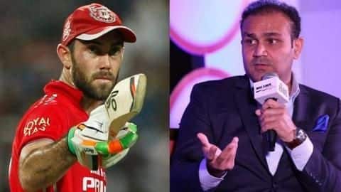सहवाग ने मैक्सवेल पर फिर साधा निशाना, कहा- IPL में सिर्फ मजे करने आते हैं सहवाग ने मैक्सवेल पर फिर साधा निशाना, कहा- IPL में सिर्फ मजे करने आते हैं