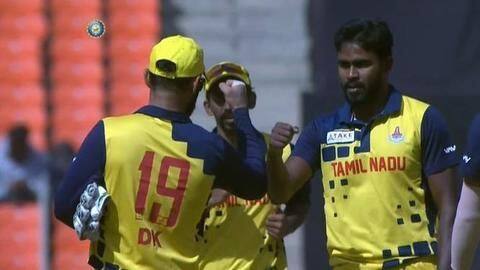 सैयद मुश्ताक अली ट्रॉफी: सेमीफाइनल में राजस्थान को हराकर तमिलनाडु ने फाइनल में किया प्रवेश सैयद मुश्ताक अली ट्रॉफी: सेमीफाइनल में राजस्थान को हराकर तमिलनाडु ने फाइनल में किया प्रवेश