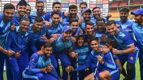 विजय हजारे ट्रॉफी: कर्नाटक की टीम हुई घोषित, समर्थ बने कप्तान विजय हजारे ट्रॉफी: कर्नाटक की टीम हुई घोषित, समर्थ बने कप्तान