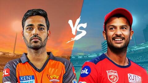 SRH बनाम PBKS: जानें मुकाबले की ड्रीम इलेवन, मैच प्रीव्यू और अन्य अहम आंकड़े SRH बनाम PBKS: जानें मुकाबले की ड्रीम इलेवन, मैच प्रीव्यू और अन्य अहम आंकड़े