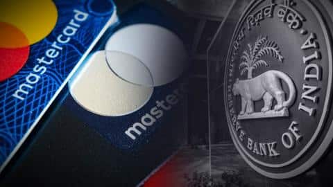 RBI की मास्टरकार्ड पर कार्रवाई, 22 जुलाई से नए ग्राहकों को कार्ड जारी करने पर रोक RBI की मास्टरकार्ड पर कार्रवाई, 22 जुलाई से नए ग्राहकों को कार्ड जारी करने पर रोक