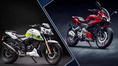 TVS अपाचे 200 की तुलना में कितनी दमदार है बजाज पल्सर 250? TVS अपाचे 200 की तुलना में कितनी दमदार है बजाज पल्सर 250?