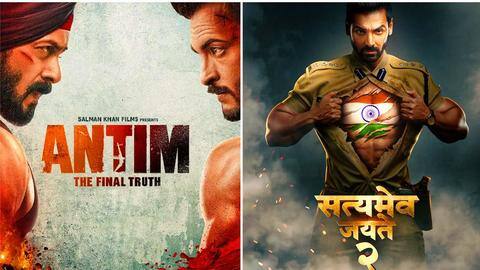 जॉन की 'सत्यमेव जयते 2' के साथ रिलीज हो सकती है सलमान की 'अंतिम' जॉन की 'सत्यमेव जयते 2' के साथ रिलीज हो सकती है सलमान की 'अंतिम'