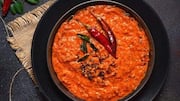 खाने के स्वाद को दोगुना कर देगी लहसुन वाली यह दक्षिण भारतीय लाल चटनी, जानिए रेसिपी