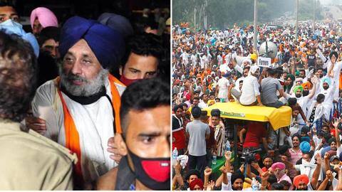 दिल्ली: अकाली दल के सुखबीर बादल और हरसिमरत कौर सहित 15 अकाली नेता गिरफ्तार दिल्ली: अकाली दल के सुखबीर बादल और हरसिमरत कौर सहित 15 अकाली नेता गिरफ्तार