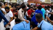 उज्जैन के महाकाल मंदिर में करंट की अफवाह फैलने पर मची भगदड़, कई श्रद्धालु बेहोश हुए