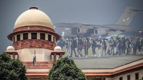 यूक्रेन संकट: सुप्रीम कोर्ट ने लोगों में बेचैनी पर जताई चिंता, हेल्पलाइन बनाने का दिया सुझाव यूक्रेन संकट: सुप्रीम कोर्ट ने लोगों में बेचैनी पर जताई चिंता, हेल्पलाइन बनाने का दिया सुझाव
