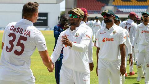 ICC विश्व टेस्ट चैंपियनशिप: वेस्टइंडीज की जीत के बाद फिलहाल ऐसी है टीमों की स्थिति ICC विश्व टेस्ट चैंपियनशिप: वेस्टइंडीज की जीत के बाद फिलहाल ऐसी है टीमों की स्थिति