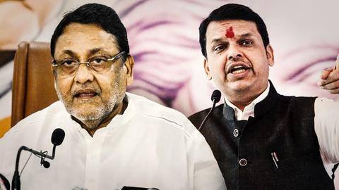 नवाब मलिक ने लगाया ड्रग पेडलर और फडणवीस के बीच संबंध होने का आरोप नवाब मलिक ने लगाया ड्रग पेडलर और फडणवीस के बीच संबंध होने का आरोप