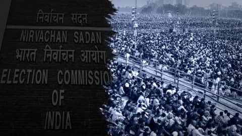 कोरोना का डर, चुनाव आयोग ने रैलियों और रोड शो पर 22 जनवरी तक बढ़ाई पाबंदी कोरोना का डर, चुनाव आयोग ने रैलियों और रोड शो पर 22 जनवरी तक बढ़ाई पाबंदी