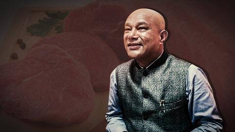 मेघालय: भाजपा के मंत्री ने की चिकन, मटन और मछली से अधिक गोमांस खाने की अपील मेघालय: भाजपा के मंत्री ने की चिकन, मटन और मछली से अधिक गोमांस खाने की अपील