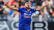 भारत बनाम श्रीलंका: उमरान मलिक ने एक बार फिर दिखाई तेजी, चटका दिए 3 विकेट