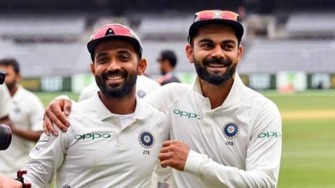 अजिंक्य रहाणे की फॉर्म को लेकर क्या बोले विराट कोहली? अजिंक्य रहाणे की फॉर्म को लेकर क्या बोले विराट कोहली?