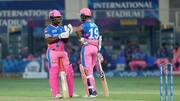 RR बनाम RCB: पहले खेलते हुए राजस्थान ने बनाए 149 रन, एविन लुईस ने लगाया अर्धशतक