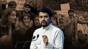 खेल मंत्री अनुराग ठाकुर ने पहलवानों के साथ की लंबी बैठक, नहीं निकला कोई समाधान