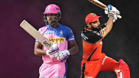 RCB बनाम RR: टॉस जीतकर बैंगलोर ने किया गेंदबाजी का फैसला, जानें प्लेइंग इलेवन RCB बनाम RR: टॉस जीतकर बैंगलोर ने किया गेंदबाजी का फैसला, जानें प्लेइंग इलेवन