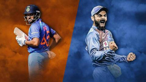 टी-20 क्रिकेट में कैसी रही है रोहित और कोहली की कप्तानी? टी-20 क्रिकेट में कैसी रही है रोहित और कोहली की कप्तानी?