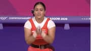 राष्ट्रमंडल खेल 2026: हरजिंदर कौर ने भारोत्तोलन में जीता रजत पदक