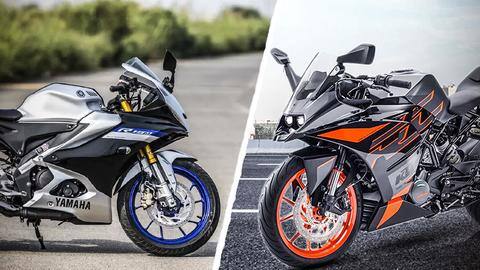 यामाहा R15 V4 की तुलना में कितनी दमदार है KTM RC 200? जानिए इनके फीचर्स यामाहा R15 V4 की तुलना में कितनी दमदार है KTM RC 200? जानिए इनके फीचर्स