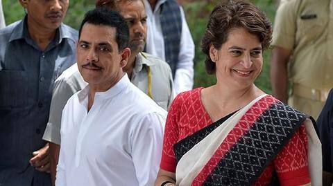 रॉबर्ट वाड्रा के कोरोना संक्रमित पाए जाने के बाद प्रियंका सेल्फ-आइसोलेशन में, सभी चुनावी कार्यक्रम रद्द रॉबर्ट वाड्रा के कोरोना संक्रमित पाए जाने के बाद प्रियंका सेल्फ-आइसोलेशन में, सभी चुनावी कार्यक्रम रद्द