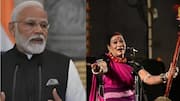 पंडवानी गायिका तीजन बाई के निधन पर भावुक हुए प्रधानमंत्री नरेंद्र मोदी, जताया गहरा दुख
