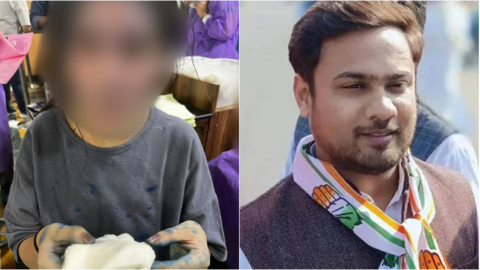 राजस्थान के मंत्री के बेटे पर रेप का आरोप लगाने वाली युवती पर फेंकी गई स्याही राजस्थान के मंत्री के बेटे पर रेप का आरोप लगाने वाली युवती पर फेंकी गई स्याही
