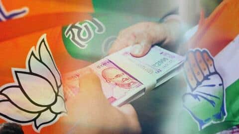 वित्त वर्ष 2020-21 में भाजपा को मिला 477 करोड़ का चंदा, कांग्रेस से 6.4 गुना अधिक वित्त वर्ष 2020-21 में भाजपा को मिला 477 करोड़ का चंदा, कांग्रेस से 6.4 गुना अधिक