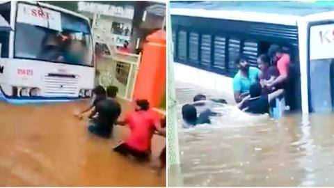 केरल में बारिश के बाद आई बाढ़ और भूस्खलन से पांच लोगों की मौत, 14 लापता केरल में बारिश के बाद आई बाढ़ और भूस्खलन से पांच लोगों की मौत, 14 लापता