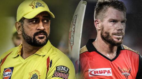CSK बनाम SRH: ऐसा रहा है दोनों टीमों का एक-दूसरे के खिलाफ प्रदर्शन CSK बनाम SRH: ऐसा रहा है दोनों टीमों का एक-दूसरे के खिलाफ प्रदर्शन