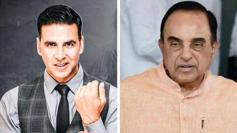 भाजपा नेता सुब्रमण्यम स्वामी ने 'राम सेतु' को लेकर अक्षय कुमार पर किया मुकदमा भाजपा नेता सुब्रमण्यम स्वामी ने 'राम सेतु' को लेकर अक्षय कुमार पर किया मुकदमा