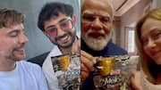 कैरी मिनाटी और मिस्टर बीस्ट आए साथ, प्रधानमंत्री मोदी-मेलोनी के वायरल वीडियो की हूबहू की नकल