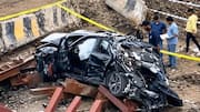 मुंबई के कोस्टल रोड पर पुल से गिरी तेज रफ्तार BMW कार, 3 दोस्तों की मौत