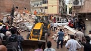 दिल्ली इमारत हादसा: पास वाली जर्जर इमारत को 1-2 दिन में ढहाएगा MCD