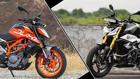 KTM ड्यूक 390 की तुलना में कितनी दमदार है BMW G 310 R? KTM ड्यूक 390 की तुलना में कितनी दमदार है BMW G 310 R?