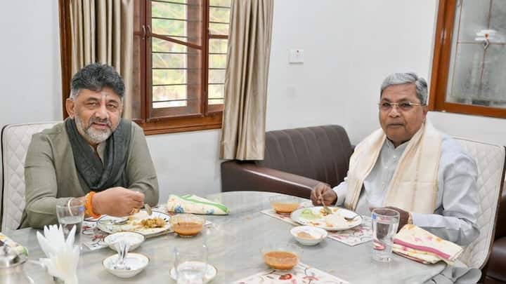 कर्नाटक: सिद्धारमैया और शिवकुमार के बीच हुई बैठक, मुख्यमंत्री बोले- हमारे बीच कोई मतभेद नहीं