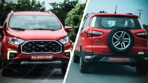 फोर्ड की इकोस्पोर्ट फेसलिफ्ट टेस्टिंग के दौरान आई नजर, दिवाली तक होगी लॉन्च फोर्ड की इकोस्पोर्ट फेसलिफ्ट टेस्टिंग के दौरान आई नजर, दिवाली तक होगी लॉन्च