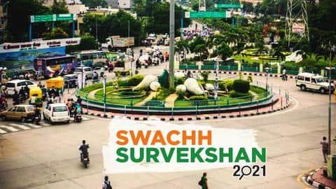 स्वच्छ सर्वेक्षण 2021: इंदौर लगातार पांचवीं बार बना देश का सबसे स्वच्छ शहर स्वच्छ सर्वेक्षण 2021: इंदौर लगातार पांचवीं बार बना देश का सबसे स्वच्छ शहर
