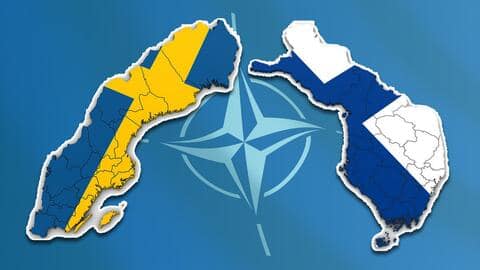NATO में शामिल होने की तरफ कदम बढ़ा रहे फिनलैंड और स्वीडन, रूस नाखुश NATO में शामिल होने की तरफ कदम बढ़ा रहे फिनलैंड और स्वीडन, रूस नाखुश