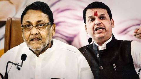 महाराष्ट्र: फडणवीस पर नवाब मलिक का 'हाइड्रोजन बम', लगाया जाली नोटों का धंधा चलाने का आरोप महाराष्ट्र: फडणवीस पर नवाब मलिक का 'हाइड्रोजन बम', लगाया जाली नोटों का धंधा चलाने का आरोप
