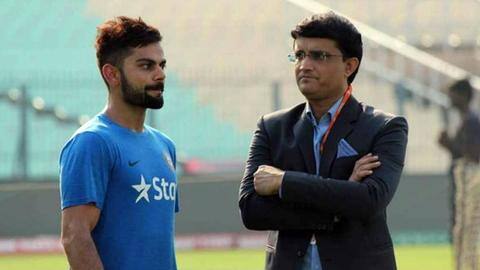 विराट कोहली की प्रेस कॉन्फ्रेंस पर गांगुली ने दी प्रतिक्रिया, कहा- BCCI इससे निपट लेगी विराट कोहली की प्रेस कॉन्फ्रेंस पर गांगुली ने दी प्रतिक्रिया, कहा- BCCI इससे निपट लेगी