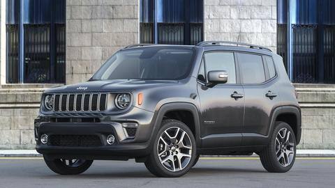 जीप की नई रेनेगेड फेसलिफ्टेड SUV की तस्वीरें आई सामने, दिखा नया लुक जीप की नई रेनेगेड फेसलिफ्टेड SUV की तस्वीरें आई सामने, दिखा नया लुक