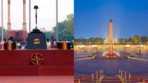 अब इंडिया गेट पर नहीं जलेगी अमर जवान ज्योति, युद्ध स्मारक की लौ में होगा विलय अब इंडिया गेट पर नहीं जलेगी अमर जवान ज्योति, युद्ध स्मारक की लौ में होगा विलय