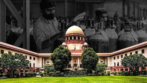 सुप्रीम कोर्ट से केंद्र को झटका, कर्नाटक को ऑक्सीजन सप्लाई के आदेश पर रोक से इनकार सुप्रीम कोर्ट से केंद्र को झटका, कर्नाटक को ऑक्सीजन सप्लाई के आदेश पर रोक से इनकार