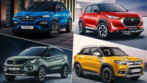 10 लाख रुपये से कम कीमत में लेनी है ऑटोमैटिक SUV? ये हैं बेहतरीन विकल्प 10 लाख रुपये से कम कीमत में लेनी है ऑटोमैटिक SUV? ये हैं बेहतरीन विकल्प