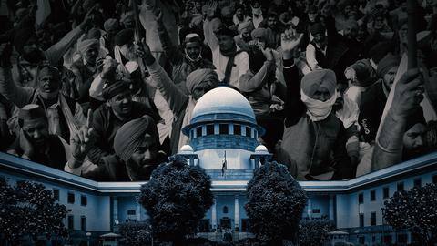 किसान आंदोलन: सड़क जाम करने पर सुप्रीम कोर्ट ने दिखाई सख्ती, कहा- समाधान निकाले सरकार किसान आंदोलन: सड़क जाम करने पर सुप्रीम कोर्ट ने दिखाई सख्ती, कहा- समाधान निकाले सरकार